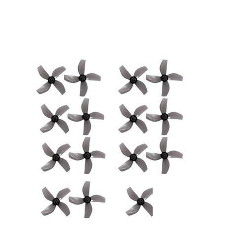 Hélice renforcée pour drone Whoop FPV de 35mm en lot de 16 pièces coloris gris clair