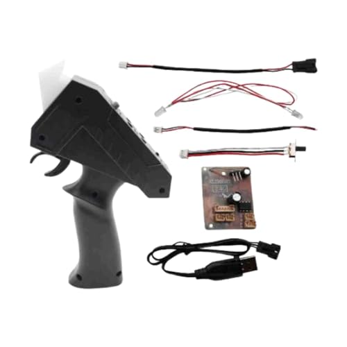 Emisora RC con agarre ergonómico optimizado para kits de escala 1/12 2