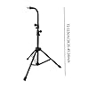 F Fityle Bar Chimes Tripod Stand Single Row Wind Chime Tripod Stable Wind Chime Stand Height Adjustable Mounting Stand Musical Percussion for Practice Birthday Gift #1