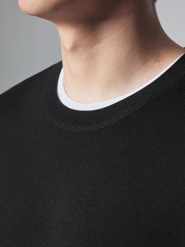 Men's Autumn and Winter Round Neck Pullover Sweater3