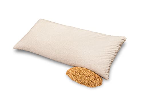 Baumberger Almohada rellena de mijo 40 x 80 cm