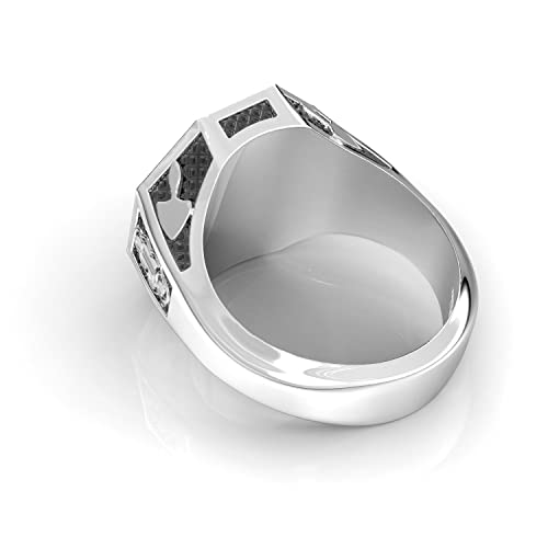US Jewels Masonic Men's 925 Sterling Silver Master Mason Ring3