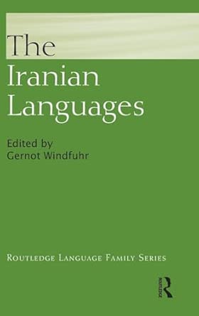 The Iranian Languages book cover