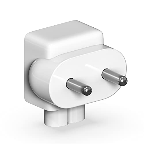 LS LAPSTER Quality Assured Indian Style Plug Adapter Duck Head For Power Adapters Of MacBook,Powerbook, Pro, Air, IPod, IPhone, IPad, IBook For Rs. 349 @ 65% off