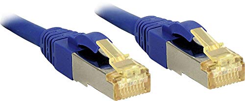Lindy Cable de Red Cat 7 S/FTP 3 m Azul miniatura 1