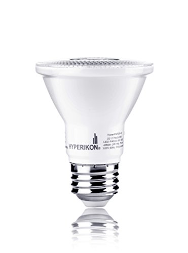 Hyperikon PAR20 LED Bulb 8W (50W Equivalent) 2700K, Spot Light Bulb, Indoor Outdoor Dimmable Flood Light, Medium Base E26, UL Energy Star Listed