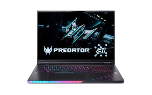 Image of acer Predator Helios Neo 16S AI Gaming Laptop - Intel Ultra 9 275HX, NVIDIA RTX 5070Ti, 16 inch 2.5K WQXGA 240Hz 2ms OLED Display, RGB Backlit KB, Win 11 Pro, w /Redragon Bundle (64 GB DDR5, 2 TB SSD)