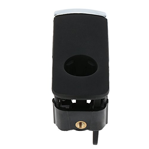 Yorten Extrator de alça da tampa do porta-luvas cromado com direção à esquerda com orifício de trava