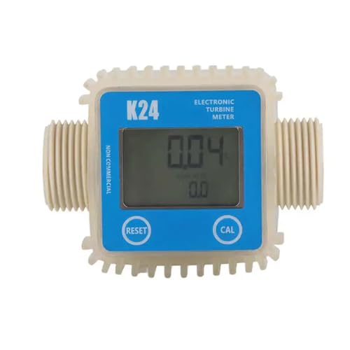 Compteur K24 numérique pour huile et carburant industriel bleu