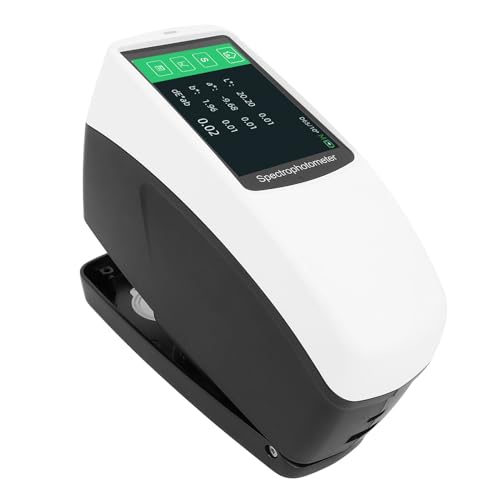 Portable Spectrophotometer, / Visible 400-700nm Digital Spectrophotometer, Ultra High Repeatability, Spectral Data and Delta E Functionality, Laboratory Analytical Equipment