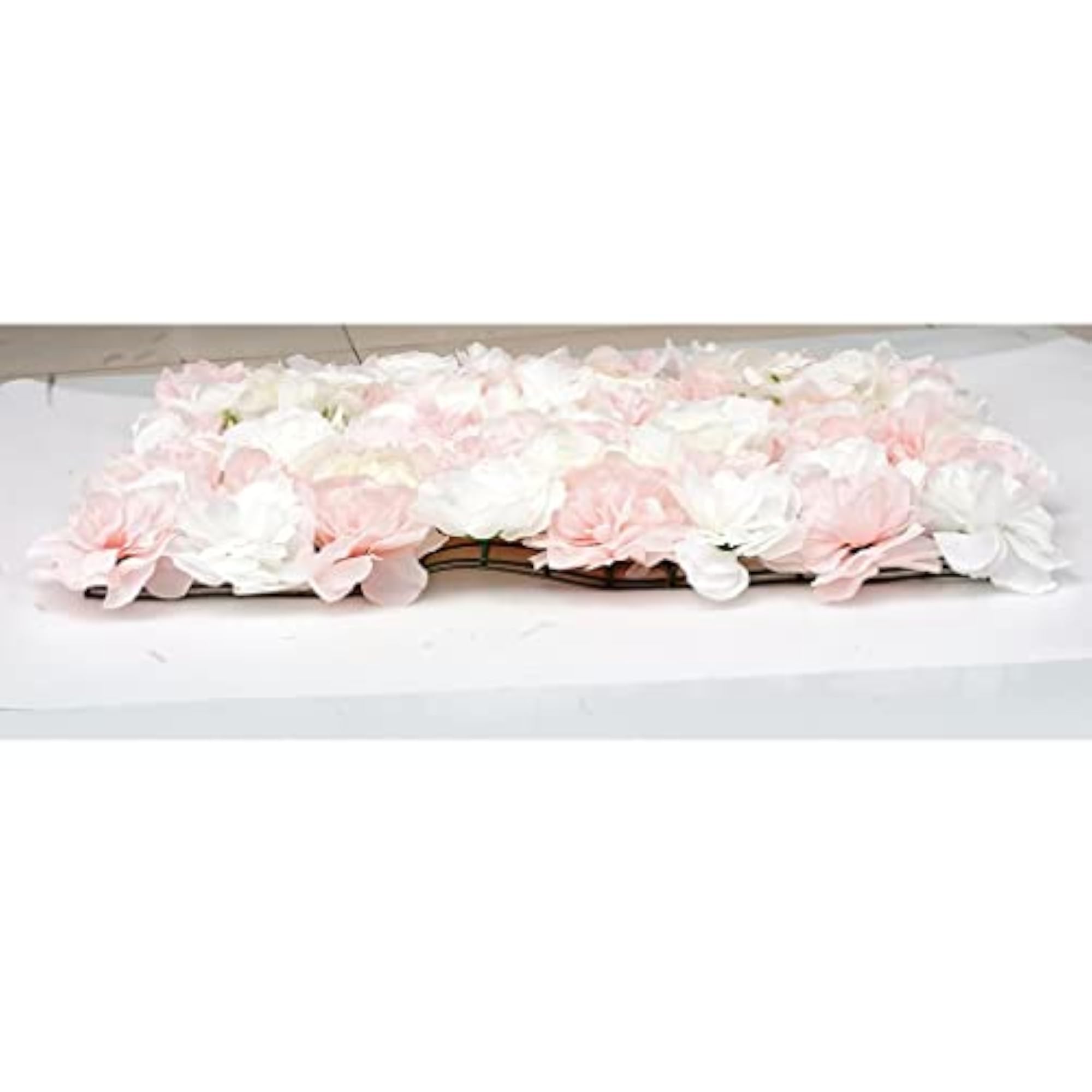 2 Pieces Artificial Flower Wall Wedding Venue Decoration