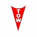 (2X) Tow Hook - Decal - Die Cut - SCCA - NHRA - Point Safety