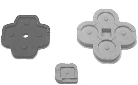 Amazon 3ds専用 Abxy 方向 十字 ボタン スイッチゴム ラバーセット ニンテンドー3ds