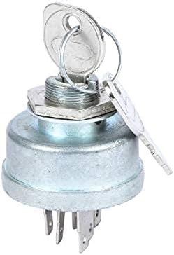 Riding Lawn Mower Ignition Switch Replaces STD365402 725-1717 925-1717 140301 92556 092556MA 092556 532140301 fits Briggs & Stratton Craftsman Husqvarna Murray ayp 4position 7terminal