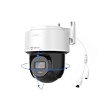 Anpviz 5MP PT PoE Camera Indoor & Outdoor, Hybrid Light Security IP Camera Pan 345° & Tilt 90°, Human Detection & Auto-Tracking Lite, 2-Way Audio, SD Card Slot, Ceiling&Wall, IP66 (H Series)
