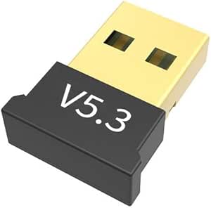 Calonny USB Bluetooth 5.3 Adapter - Für PC & Laptop Mit Windows 11/10/8.1/7/Linux