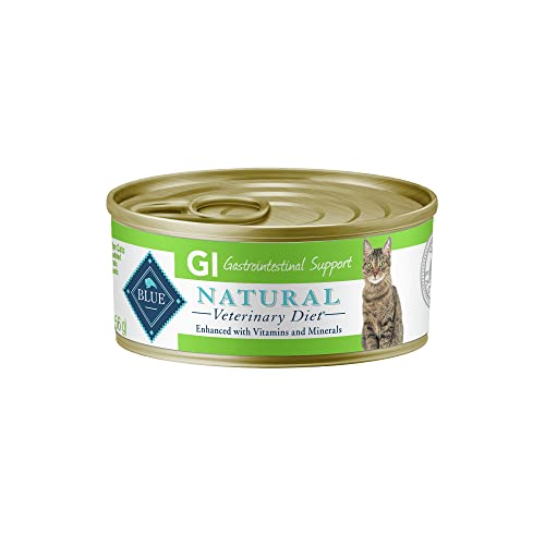 Blue Buffalo Natural Veterinary Diet Gi Gastrointestinal Support Wet Cat Food, Chicken 5.5-Oz Cans (Pack Of 24) #TOP22