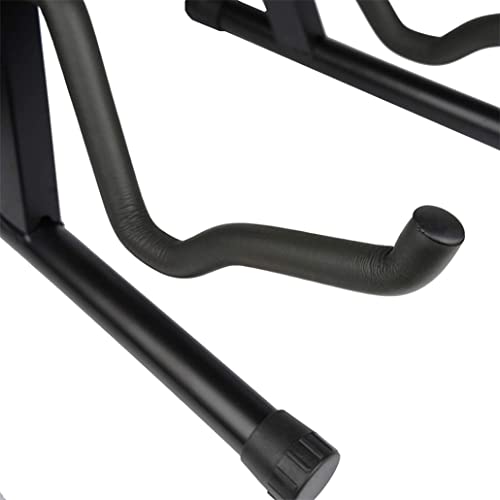 Stand De Guitare Universelle Pliant Un Support De Cadavre Noir De Fer Portable Noir Pour Guitare De Basse Acoustique… - Les Beatles, Paul McCartney, John Lennon, RIngo Starr, George Harrison Stand De Guitare Universelle Pliant Un Support De Cadavre Noir De Fer Portable Noir Pour Guitare De Basse Acoustique… – Image 3