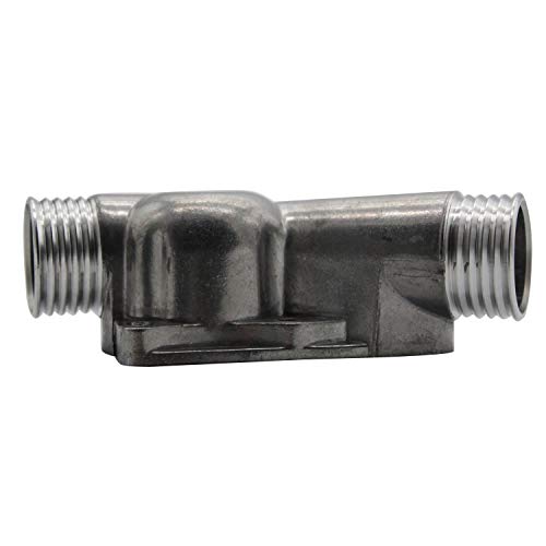 Takpart Aluminum Thermostat Housing Cover 11531722531 11531740437 For Bmw M3 E34 E36 #TOP4
