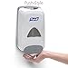 PURELL Advanced Hand Sanitizer Foam FMX-12 Starter Kit, 1 - 1200 mL Advanced Hand Sanitizer Foam Refill + 1 - PURELL FMX-12 Dove Grey Push-Style Dispenser – 5192-D1