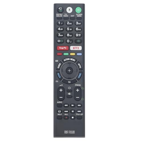VINABTY RMF-TX310E RMF-TX220E Voice Remote Control Fit for Sony Bravia TV