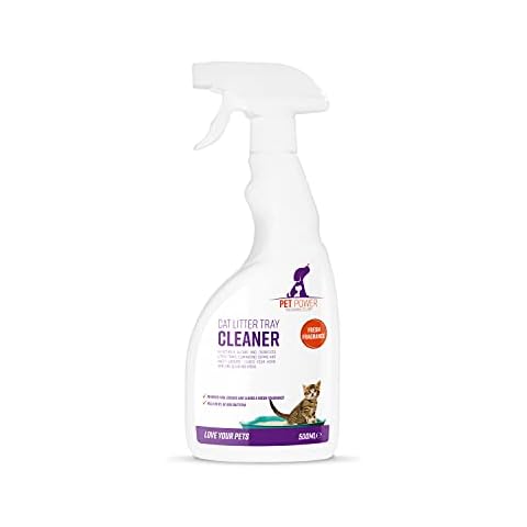 Pet Power Cat Litter Tray Cleaner and Sanitiser - 500ml Cover