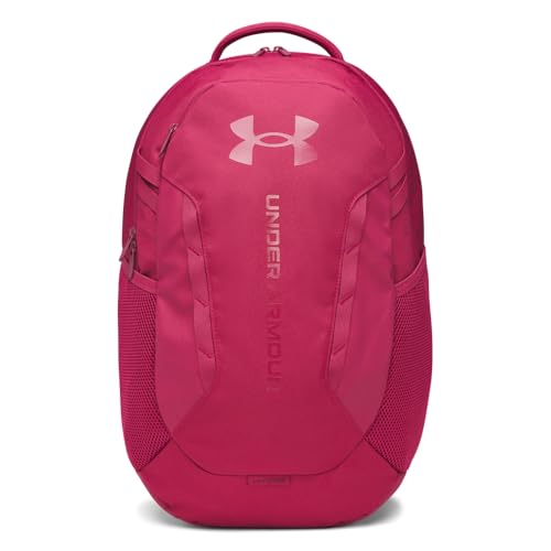 Image of Under Armour Hustle 6.0 Backpack, (622) wine red / wine red, One Size, hustle 6.0 backpack