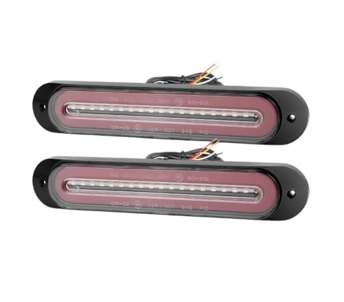 Clignotant LED moto 12V 24V et feu de plaque arrière multifonction étanche
