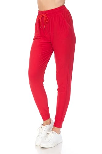 Image of Leggings Depot Premium Jogger Women's Popular Print High Waist Track Pants(S-XL)