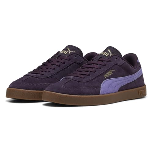 PUMA Unisex Club II Era Trainers, Midnight Plum-Lavender Alert, 10 UK
