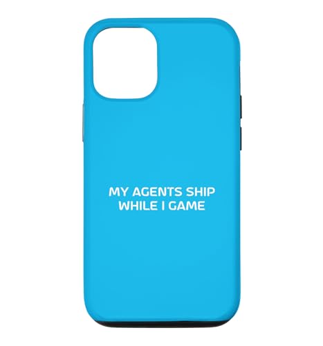 My Agents Ship While I Game Coder �n�b�J�\�� ���[���A �~�[�� �X�}�z�P�[�X iPhone 12/12 Pro �p