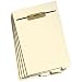 Smead Folder Divider with Fastener, Bottom 1/5-Cut Tab, Letter Size, Manila, 50 per Pack (35600)