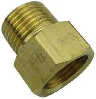 Pipe Fitting 1/8" NPT Female to Metric M8 M8X1 M8X1.0 Male Brass Adapter Gauge