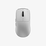 MelGeek Horus Lightweight Mouse, Wireless Gaming Mouse, 49g, 8K Polling, 30K DPI Sensor, 215 Hr Battery, 2.4G/USB-C, with Light Receiver, Fit for Medium and Large Hands - White