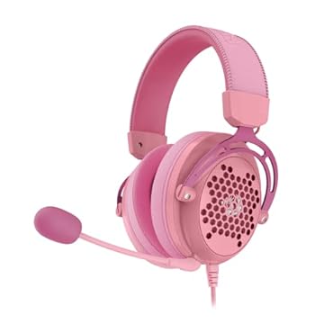 HEADSET GAMER REDRAGON DIOMEDES ROSA