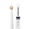 ProMark Drum Sticks - Scott Johnson Drumsticks - Drum Sticks Set - Wood Tip - Painted White Hickory Drumsticks - Consistent Weight and Pitch - 1 Pair #1