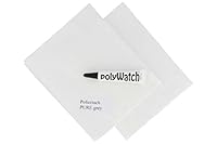 polyWatch Polierpaste PLUS inkl.original 2 x PUREgrey Poliertuch (1 Tube 5 g Inhalt)