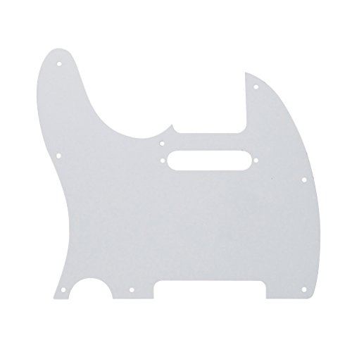 IKN 1pcs 3-Ply 8 Trou de Scratchplate Guitare Pickguard avec des vis pour Fender Télé Telecaster Guitare Style, Brown… - Les Beatles, Paul McCartney, John Lennon, RIngo Starr, George Harrison IKN 1pcs 3-Ply 8 Trou de Scratchplate Guitare Pickguard avec des vis pour Fender Télé Telecaster Guitare Style, Brown… – Image 7