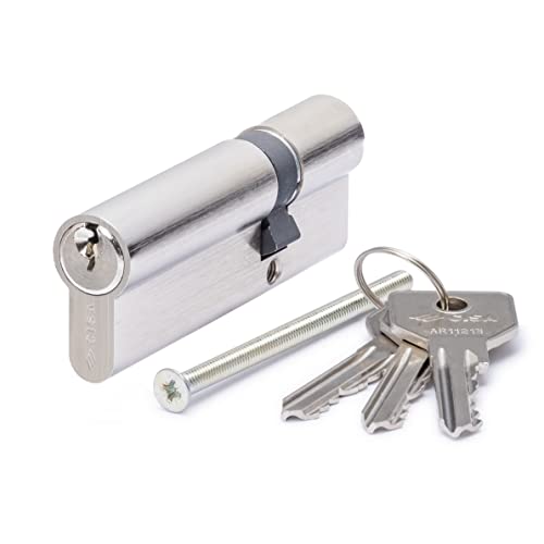 CISA 10G30020012, Cilindro Europeo C2000, Ottone Nichelato, 30/60 mm