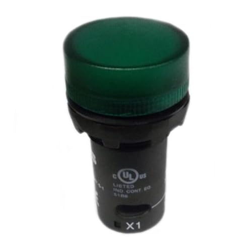 Piloto luminoso verde CL2-501G ABB 12 V CC indicador monobloque para paneles