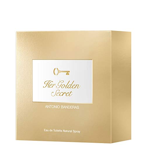 Her Golden Secret Antonio Banderas Eau de Toilette - Perfume Feminino 50ml+Necessaire Roxo