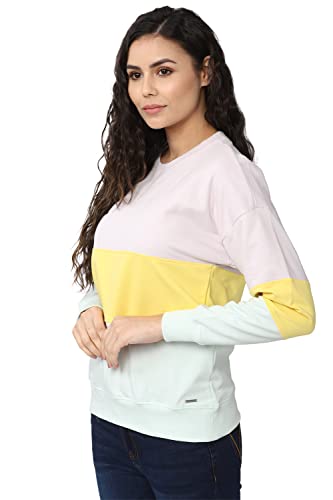 Image of Van Heusen Women Poly Cotton Crew Neck Sweatshirt