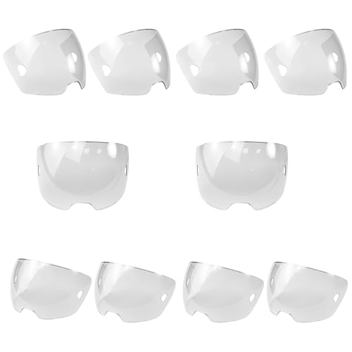 Image of 10 Pack Clear Front Cover Lens Compatible with Sentinel A60 Welding Helmet,A60 Outside Lens Replacement,0700600880