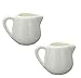 Produktbild 2 Pcs 50 ml/150 ml Milchkännchen Keramik weiß Küche Ausgießen Coffee Cream Sauce Cup mit Griff By +ing, weiß, S