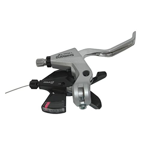 SHIMANO Unisex – Adulto Altus STM310 2 Dedo Palanca S + B, Negro, Talla Única
