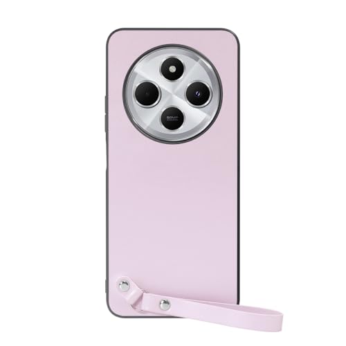 LOOF MACARON-SHELL {v U[ Xgbvt X}zP[X for Xiaomi Redmi 14C p P[X Jo[ Xgbv Xgbvz[ }J 킢 Vv ϏՌ ^ y leather [u[x[p