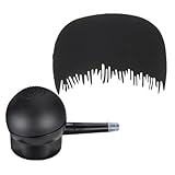 MAJORMENCH 2 Stück Haarfaserspray mit Sprühpumpe und Präzisions Haaransatzkamm Haarverdichtung für Dünnes Haar Natürlicher Effekt Langlebig Tragbar Anwendung für Haaransatz und Haarausfall