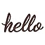 CREATCABIN Cartello in Legno Wall Art Coffee Letter Sign Parole