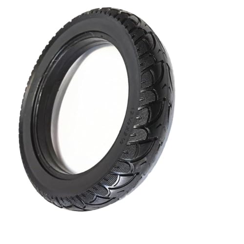 Pneu solide 12 1/2 x 2 1/4 increvable et anti-crevaison pour roue scooter