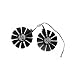 Produktbild 88mm FDC10U12S9-C 4Pin Lüfter für Grafikkarte AREZ ASUS Radeon RX 470 4GB MINING 570 580 EXPEDITION OC Asus GTX 1070 Graphics Card Cooling Fan